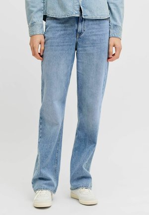 LOCKER GESCHNITTEN JXSEVILLE LOOSE NOOS - Løst sittende jeans - light blue denim