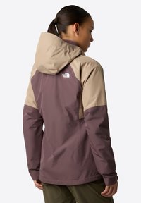 The North Face W DIABLO DYNAMIC ZIP-IN JACKET - Giacca outdoor - mushroom grey tawny qua