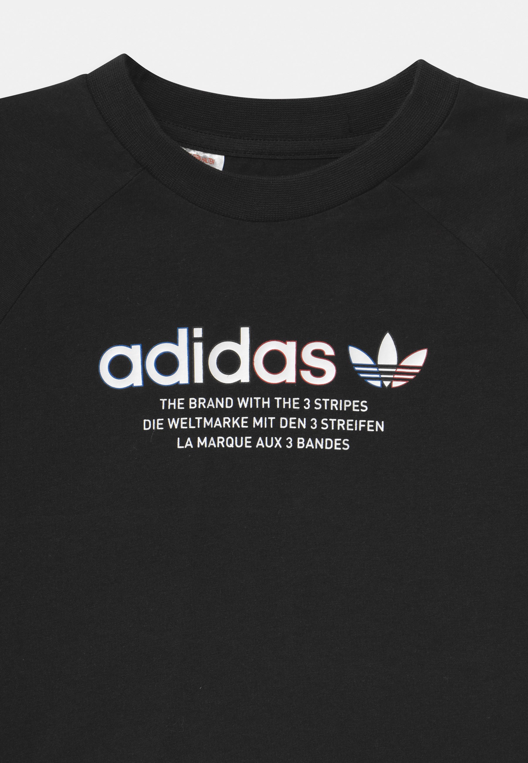 adidas Originals UNISEX - Print T-shirt - black - Zalando.ie