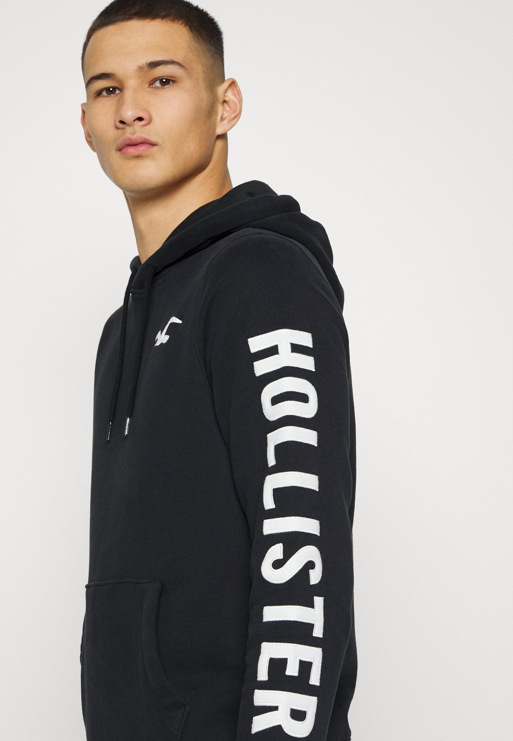 hollister black hoodies