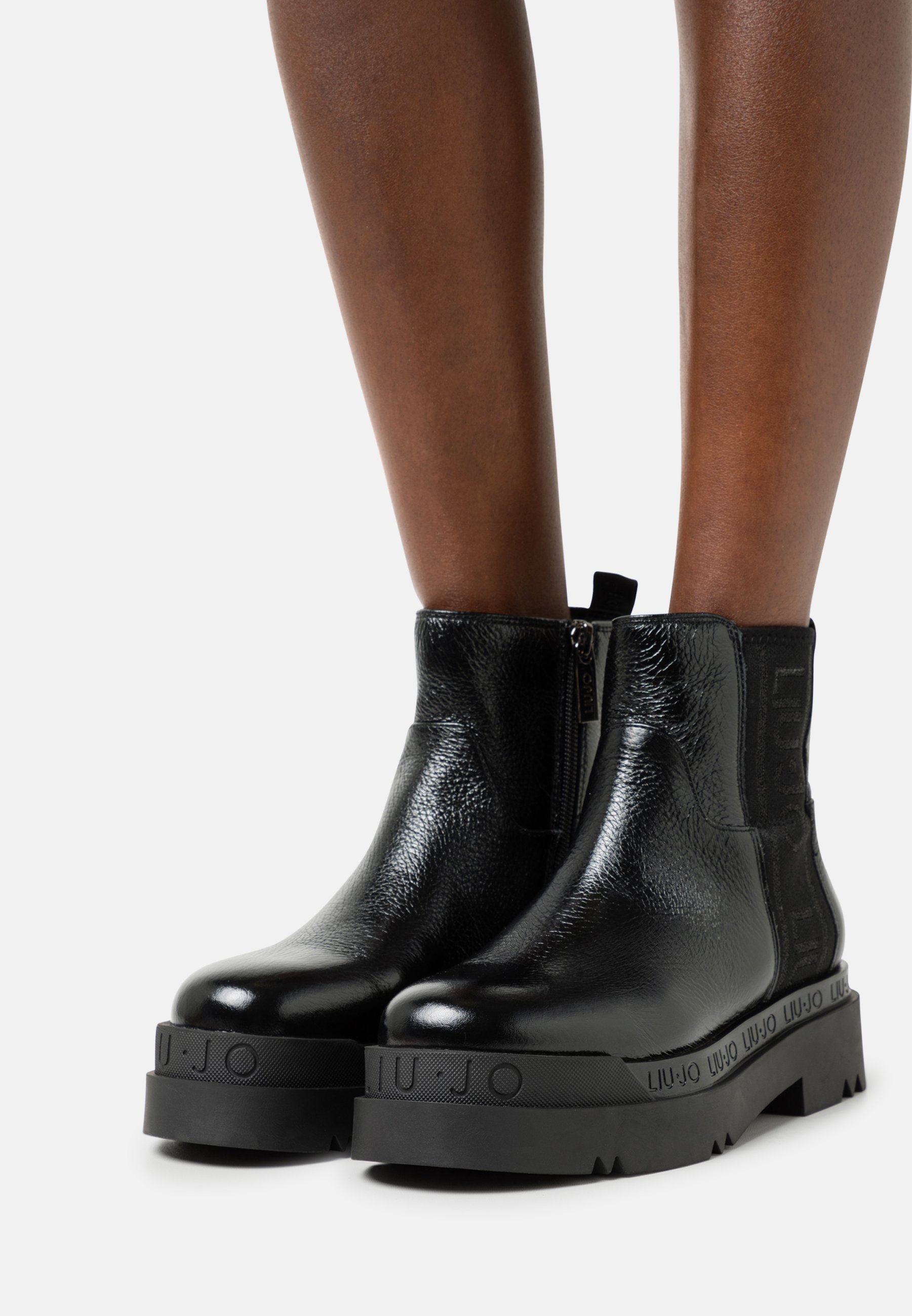 LIU JO SHOES ZWART LAARS | La Bottega