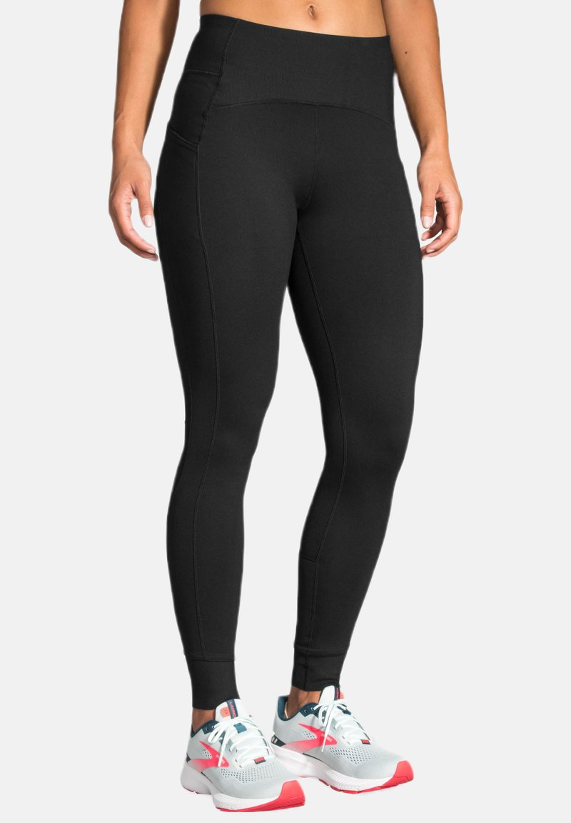 Brooks MOMENTUM THERMAL TIGHT - Legingi - black