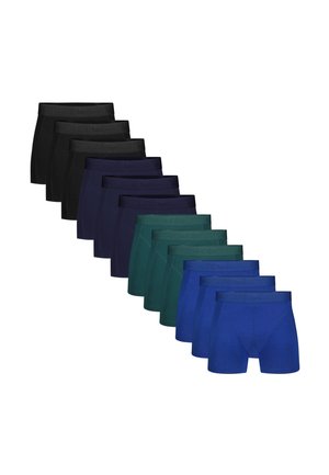 RICO 12-PACK - Boxers - 3x black 3x navy 3x blue 3x deep teal