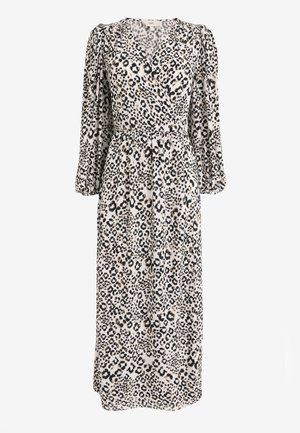 Robe longue - mottled brown