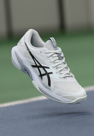 SOLUTION SPEED 4 - Vairāku kortu tenisa apavi - white/morganite