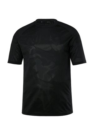 JP1880, TECHNICAL FITNESS SHORT SLEEVE  - Camiseta estampada - black