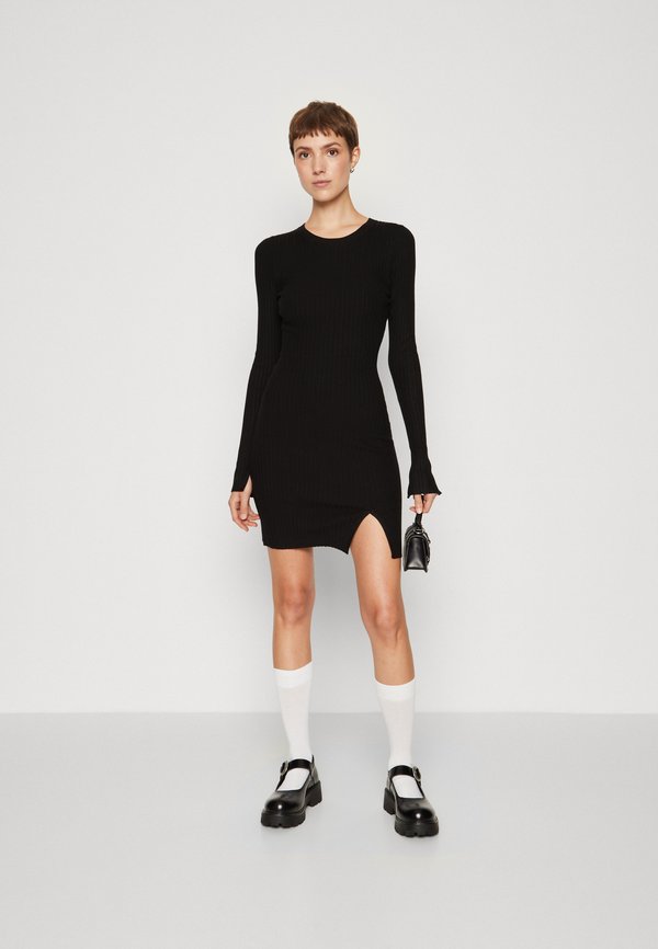 RIB MINI DRESS - Shift dress4