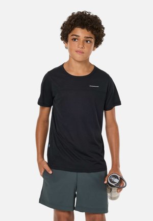 Swedemount, ULTRA LIGHT TEE BOY - Jednoduché tričko - black