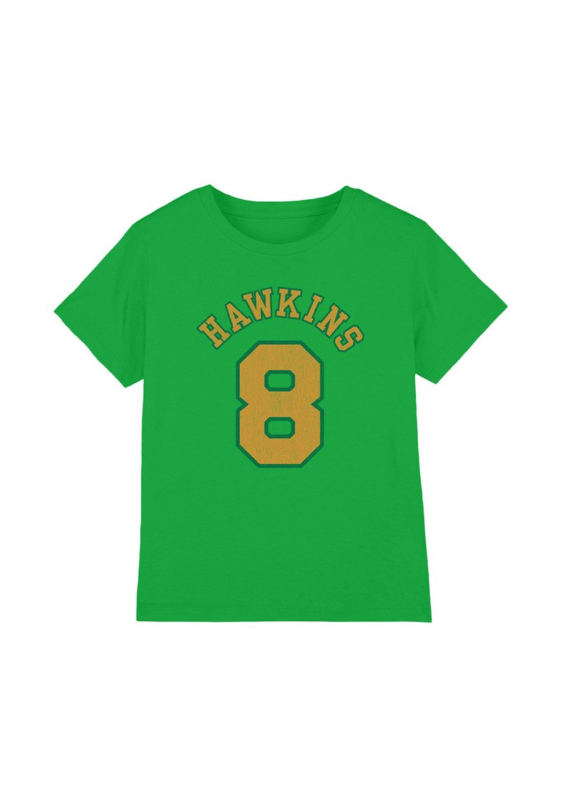 NETFLIX T-shirt print donkergroen