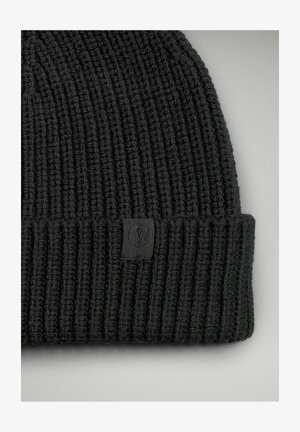 lululemon CLOSE-FIT WOOL-BLEND RIBBED KNIT - Čiapka - black