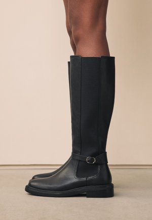 Next, STANDARD FIT - FOREVER COMFORT ROUND BUCKLE DETAIL - Høje støvler/ Støvler - black