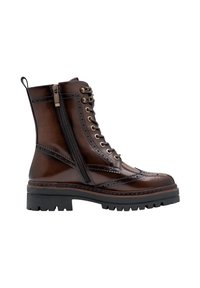 Tamaris Stivaletti con plateau - brown
