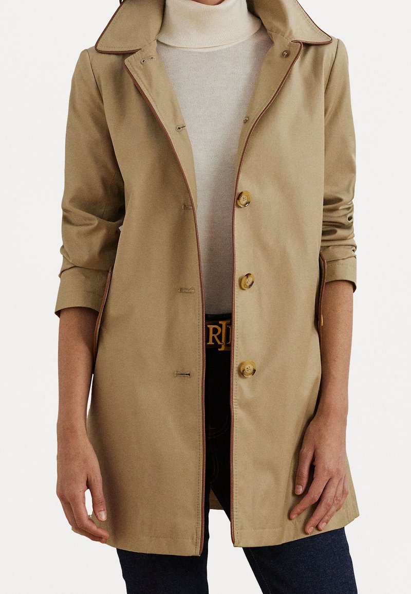 Lauren Ralph Lauren Petite Parkas - tan