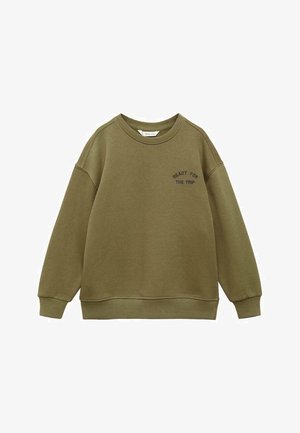 Mango Kids Mikina - khaki
