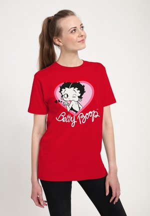 BETTY BOOP 'BLOW A KISS' - T-shirt z nadrukiem
