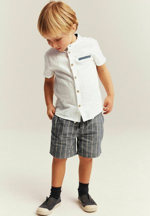 Newbie, SHORT SLEEVE WOVEN SHIRT UNISEX - Skjorter - off-white