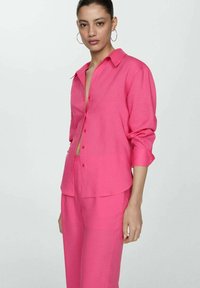 Mango Button-down blouse - pink