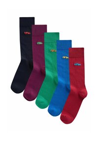 Neselectat, blue green red car