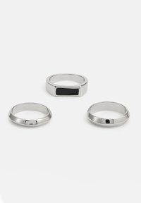Jack & Jones JACJESI 3 PACK - Δαχτυλίδι - silver-coloured