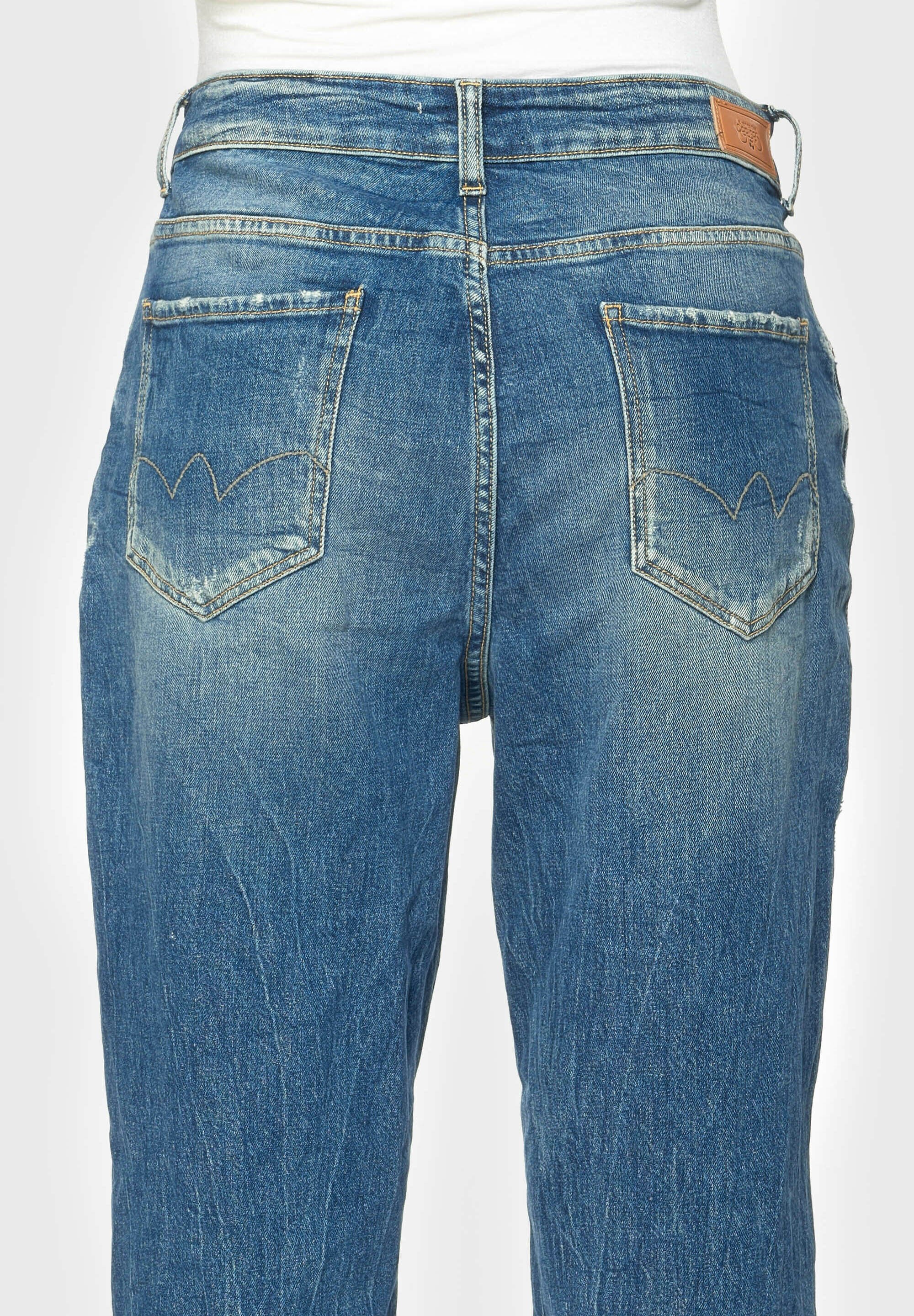 Le Temps Des Cerises COSY - Relaxed fit jeans - blue/blue denim - Zalando.ie
