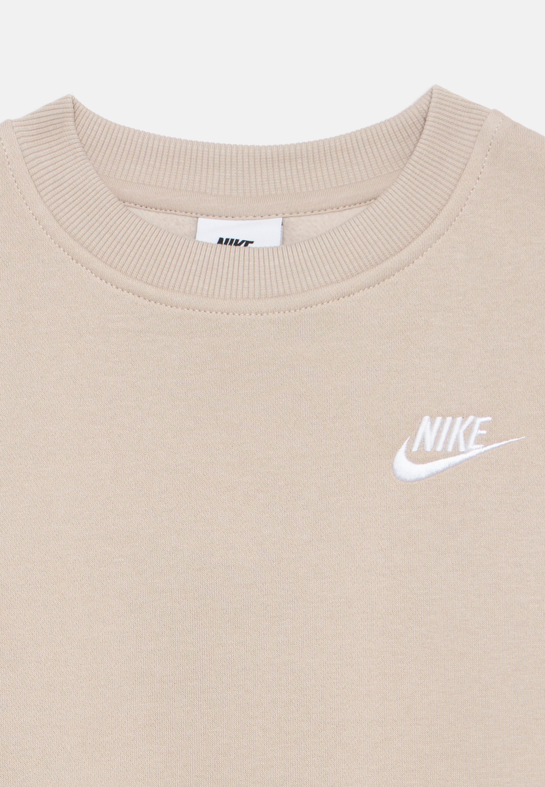 nike crew trend sweatshirt beige