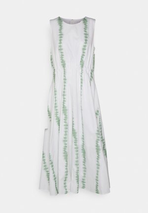Day dress - greenery patterned