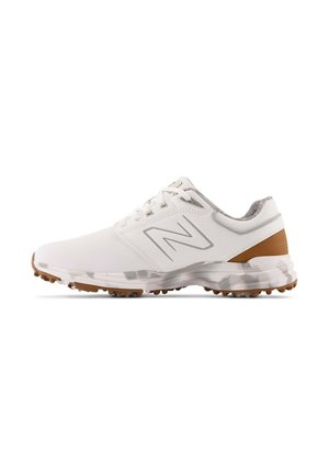 Golfskor - white/brown