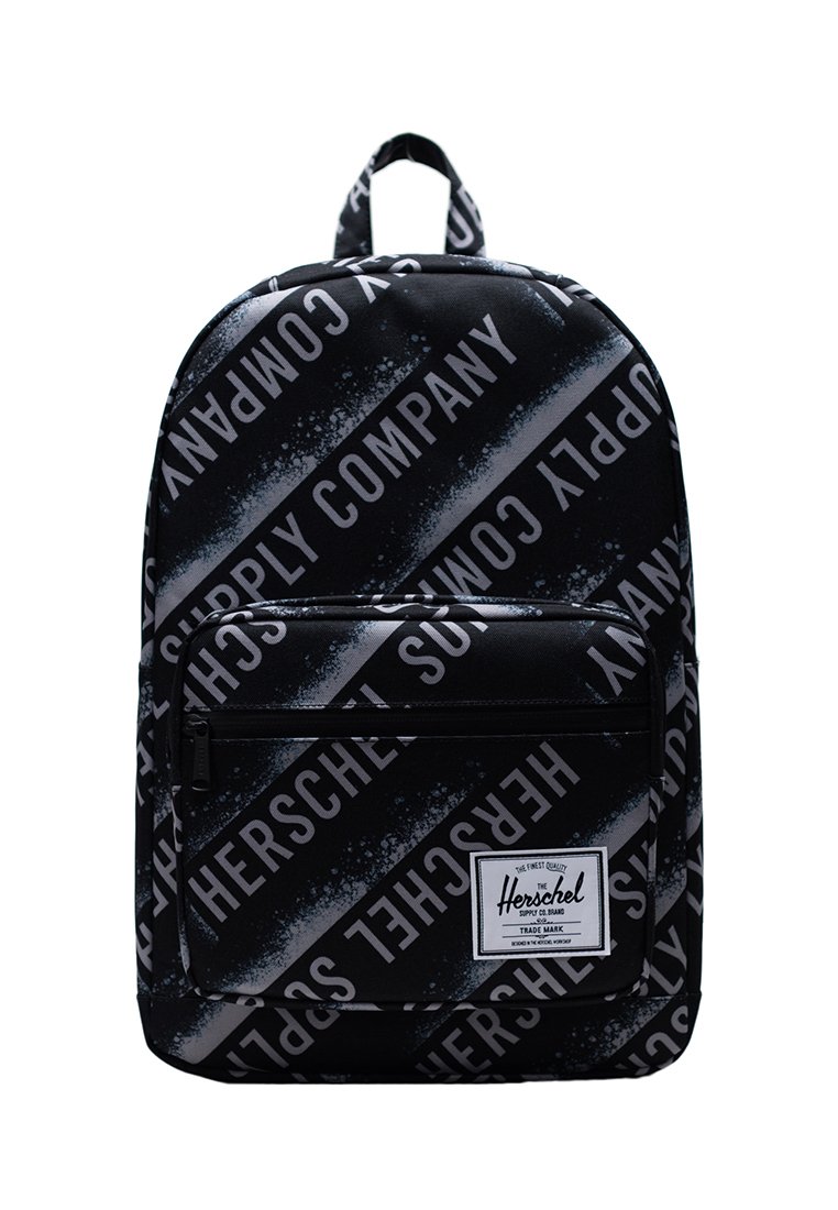 Herschel POP QUIZ - Backpack - stencil roll call black/black - Zalando