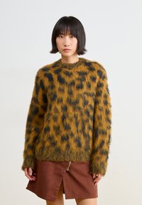 Obey Clothing DOTTIE CREW  - Pullover - bone brown