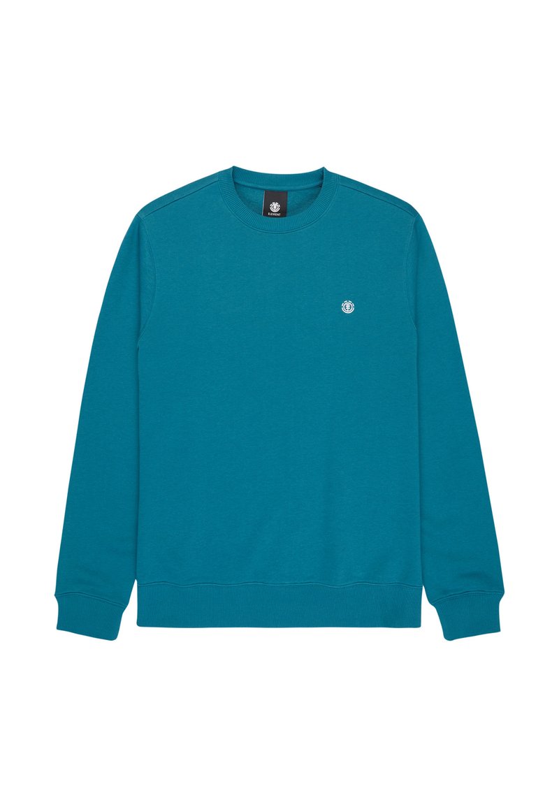 Element ICON EMBROIDERY CR - Sweatshirt - mottled dark blue - Zalando.co.uk