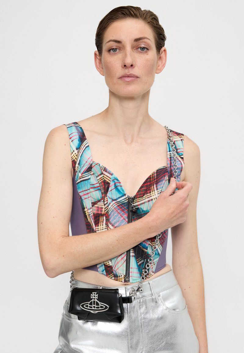 Vivienne Westwood MIRAGE COURTNEY BELT - Diržinis krepšelis - black
