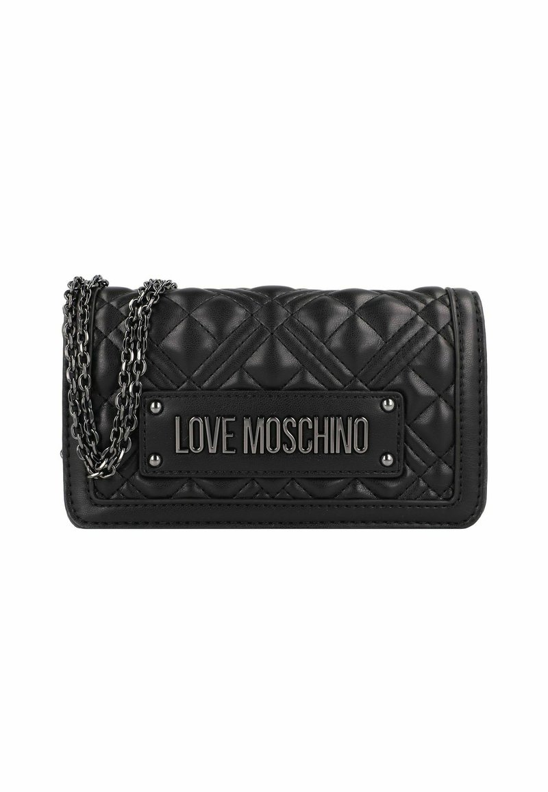 Love Moschino QUILTED MINI - Borsa a tracolla - black