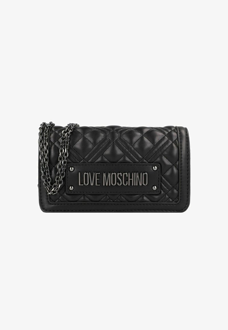 Love Moschino QUILTED MINI - Borsa a tracolla - black