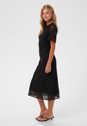 Cream, CRKIRIA LACE DRESS - Robe de cocktail - pitch black