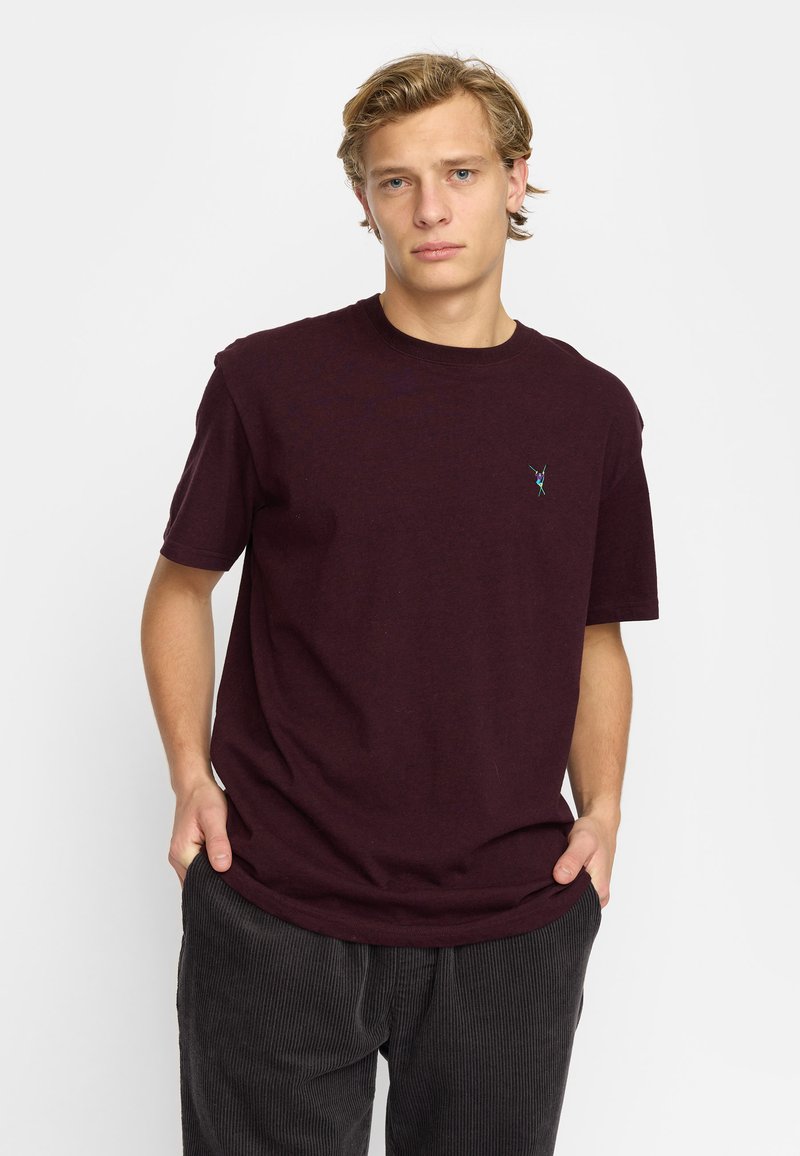 REVOLUTION APPLICATION - T-shirt basic - burgundy