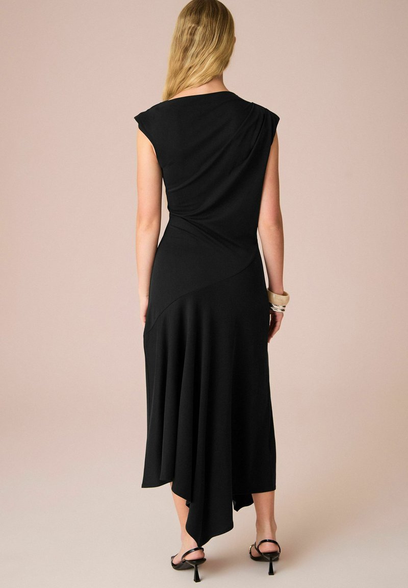 off white asymmetrical dress Moonlight Oasis Asymmetrical Cotton Mini Dress main image 0