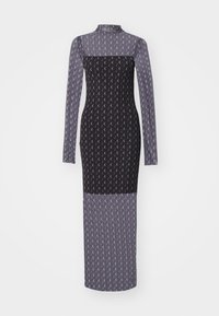 Noisy May NMLUNA HIGHNECK DRESS - Koktajl obleka/za zabavo - obsidian half moon