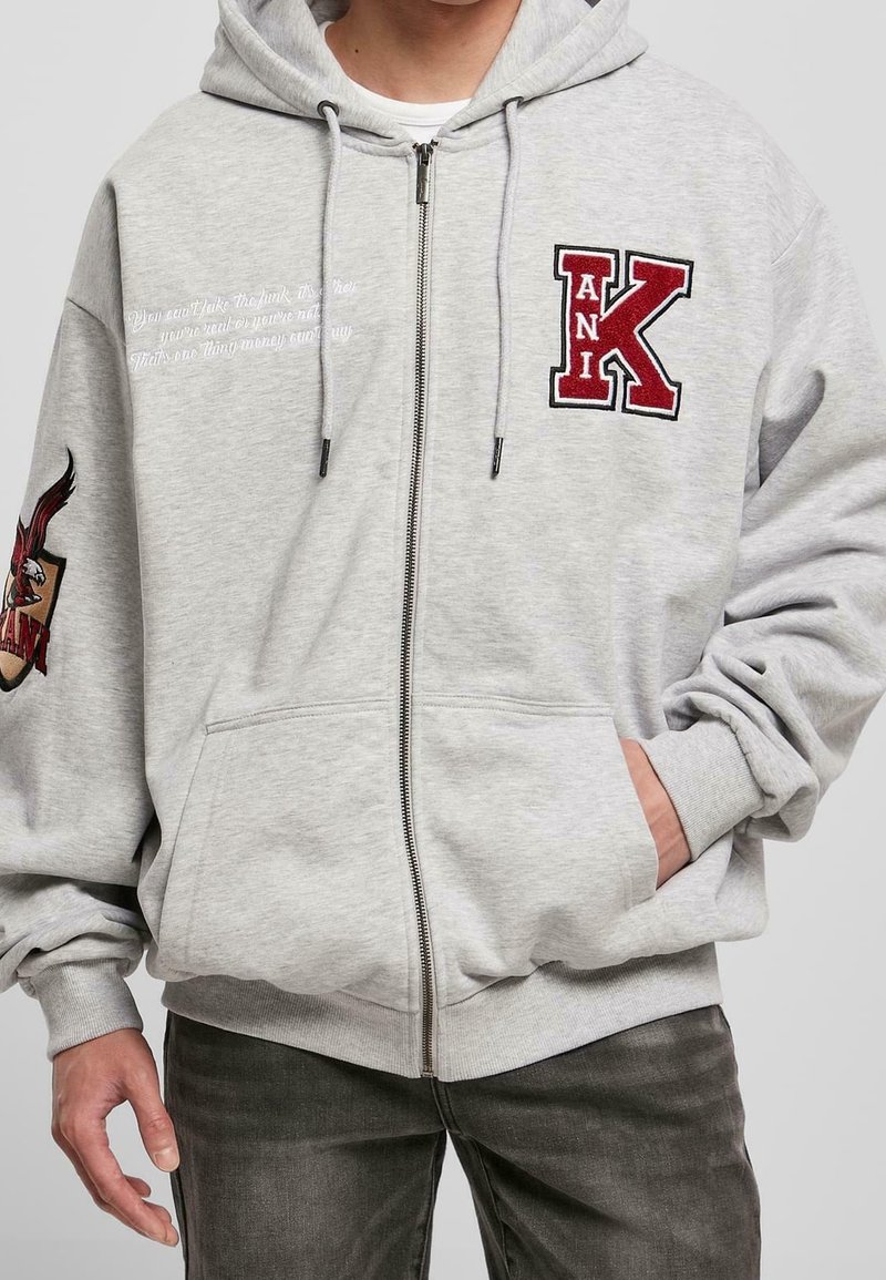 Karl Kani Sudadera con cremallera - grey