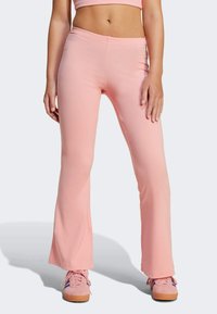 adidas Originals - RIBBED FLARED PANTS KIDS - Pantaloni - semi pink spark Imagine miniatur�ă 1