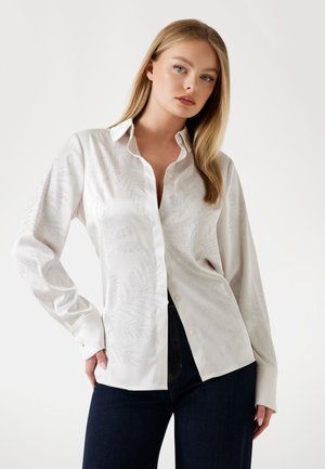Overhemdblouse - weiß