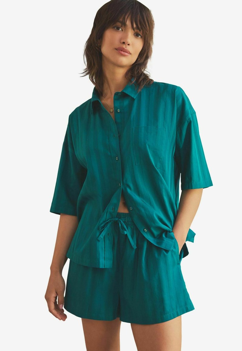 Next STRIPE SET REGULAR FIT - Pidžaamakomplekt - green