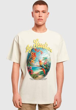 PARADISE - T-Shirt print - sand