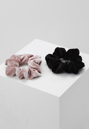 2 PACK - Accessoires cheveux - rose/black