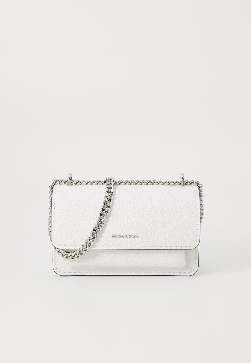 MICHAEL Michael Kors CLAIRE SHOULDER - Borsa a tracolla - optic white