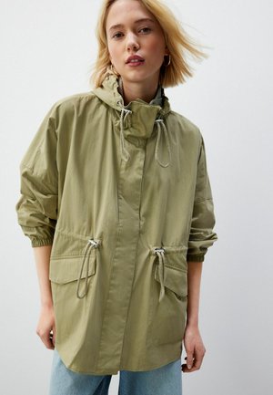 SHOWER RESISTANT   - Waterproof jacket - khaki green