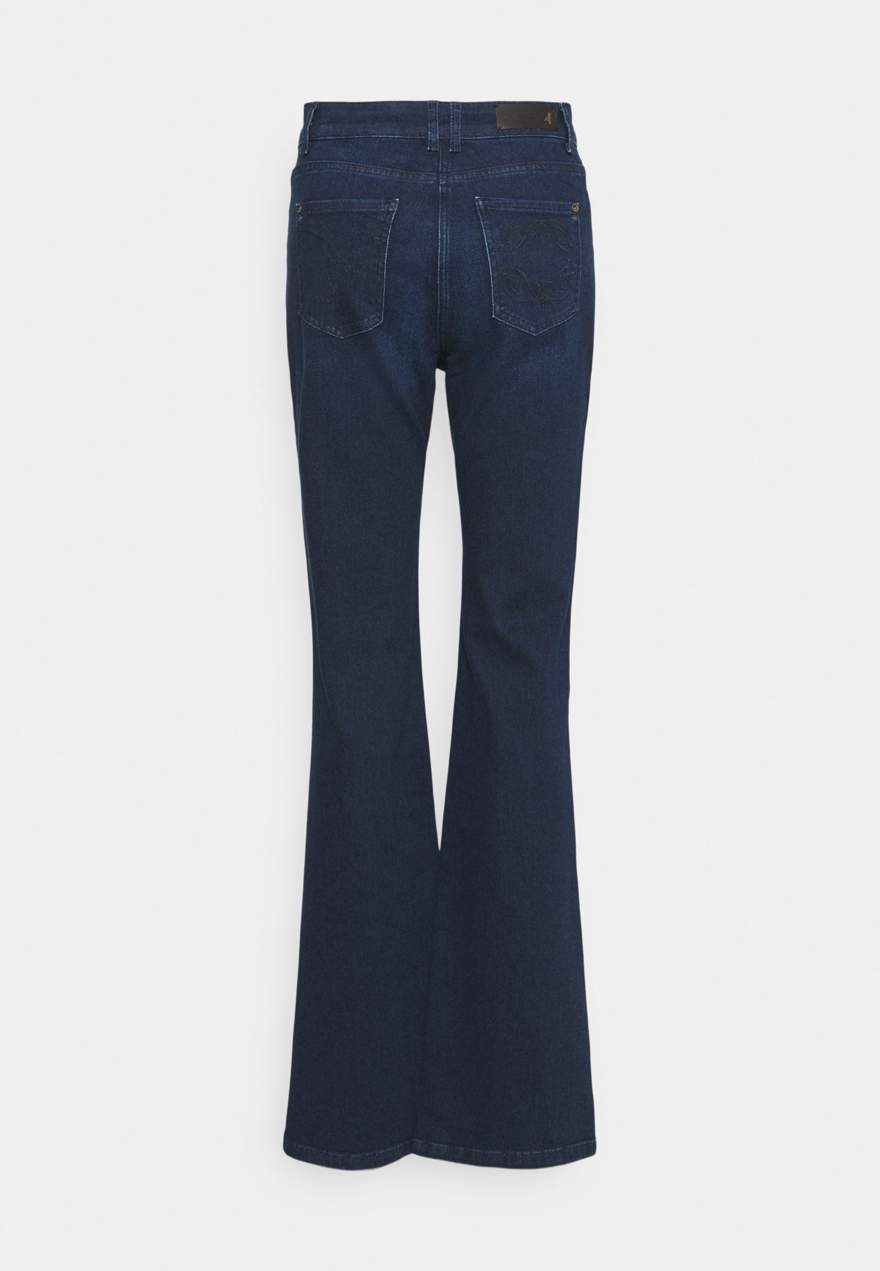 Patrizia Pepe PANTALONI TROUSERS - Jeans a zampa - washed blue/blu denim -  Zalando.it