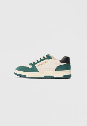Baskets basses - green/beige
