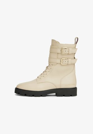 Tommy Hilfiger, Cowboy-/Bikerstiefelette - sandalwood