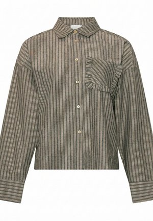 Opal Studio, HANSINA - Button-down blouse - deepest grey stripe