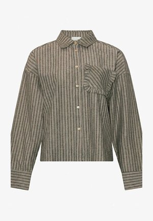 Opal Studio, HANSINA - Button-down blouse - deepest grey stripe